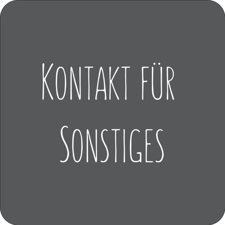 Grafische Fläche mit Text „Kontakt für Sonstiges“ – Evangelische Gesellschaft für Deutschland KdöR